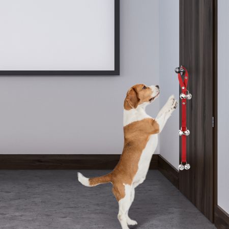 Pattern Dog Doorbell - Pattern Adjustable Length Dog Doorbell