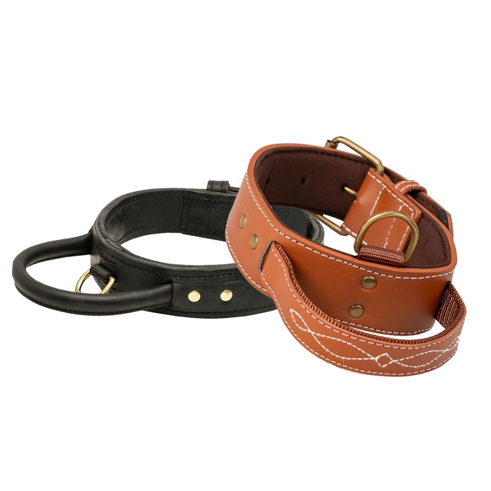 Pattern Leather Dog Collar Leather Dog Collar Selection Dog Tags