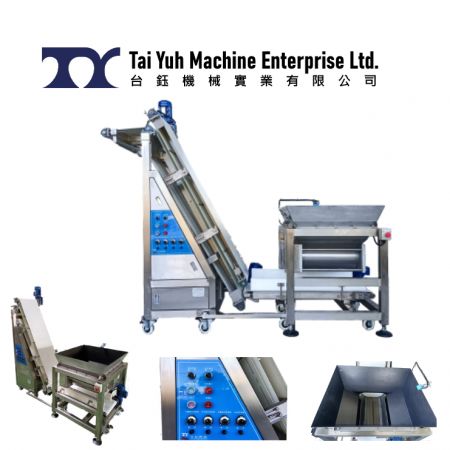 Разделитель Теста - Делитель Теста С Подъемным Конвейером.