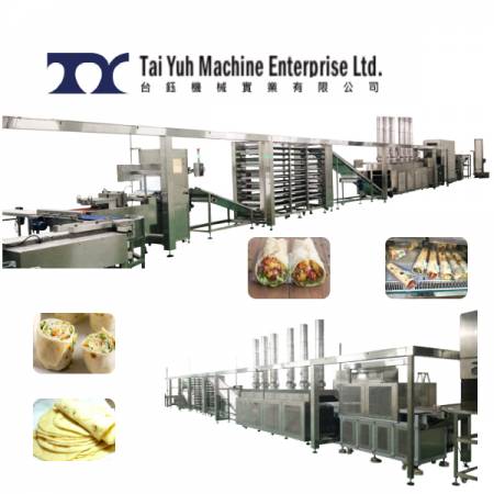 Mexican Tortilla/Indian Chapati Making Line - Tortilla chapati making machine
