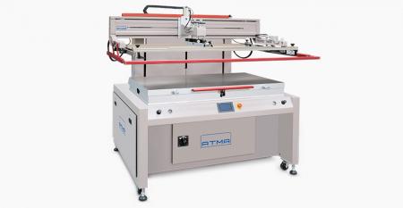 电动平网打印机(中型700x1200mm) -电动垂直上下设计(专利)，快速运动，精准定位，可重复打印精度±0.02mm，极低排风，节能环保。