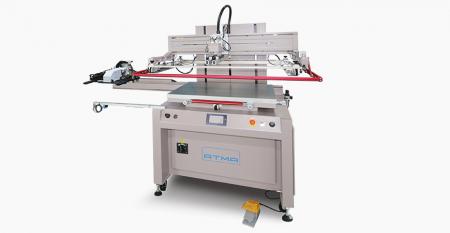 Electric Flat Screen Printer with Vacuum Carrier Take-off - Electric Flat Screen Printer AT-80P/SV is suitable for flat screen printing on flexible / rigid materials such as Membrane Switch, Flexible PCB, Nameplate, Transfer Paper, etcindustrial products.