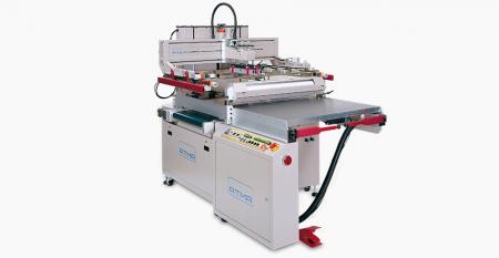 Electric Sliding Table Flat Screen Printer with Gripper Take-off