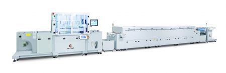Fully Auto Roll-to-Roll CCD Registering Bio-Test-Strips Screen Printing Line