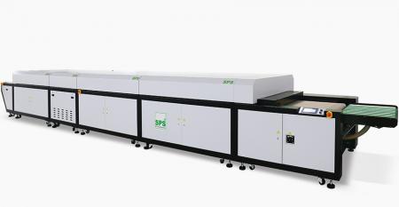 SPS喷射空气+ UV干燥器组合(ความกว้างการทำงาน800มม)。