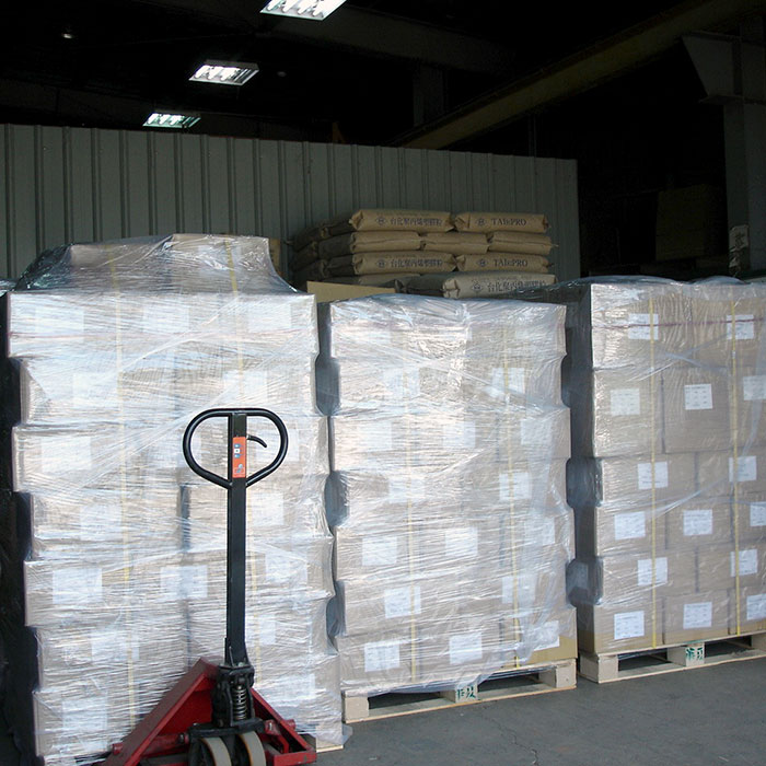 Pallets are packed well for shipment
