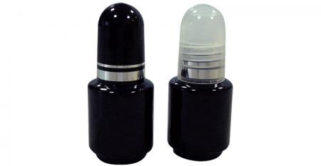 Bouteille de vernis à ongles en gel UV en verre rond de 5 ml - GH10H 609BB : flacon de vernis à ongles en verre UV rond de 5 ml