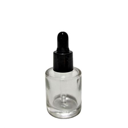 10ml Round Glass Bottle with Dropper (GH612DB)