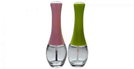 10 ml eiförmige Klarglas-Nagellackflasche - GH58 637: 10 ml eiförmige Klarglas-Nagellackflasche