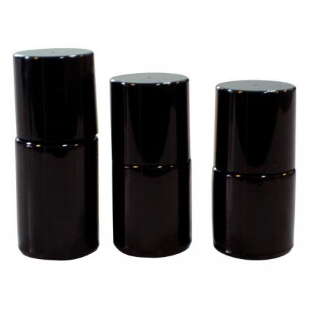 GH16 649BB – GH16 612BB – GH16 660BB : Flacons noirs de 15 ml, 10 ml et 8 ml