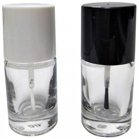 GH16 649T: 12ml Round Glass Bottle with thicker bottom