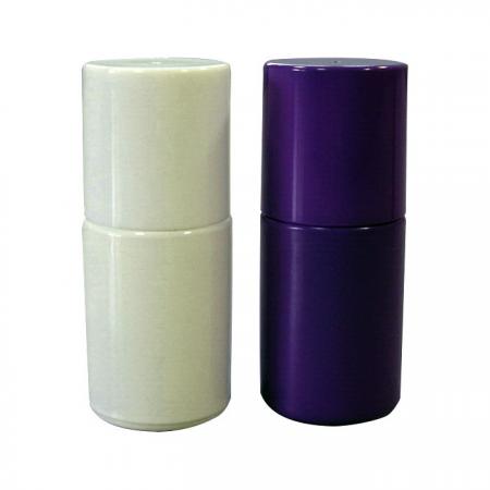15ml White and Purple Empty Glass Gel Nail Polish Bottles (GH16 649BW、GH16P 649BP)