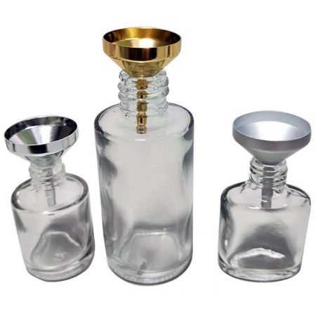 Nail Polish Glass Bottle with Aluminum Funnel