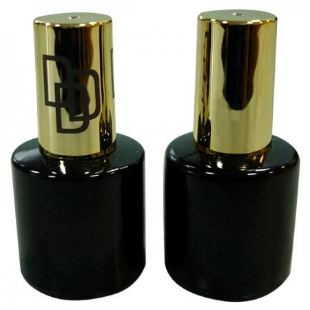 8 ml leeg nagelgel flesje met zilveren of gouden dop (GH08P 660BB)