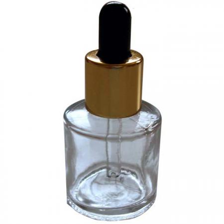 8ml Round Glass Bottle with Dropper (GH660D)