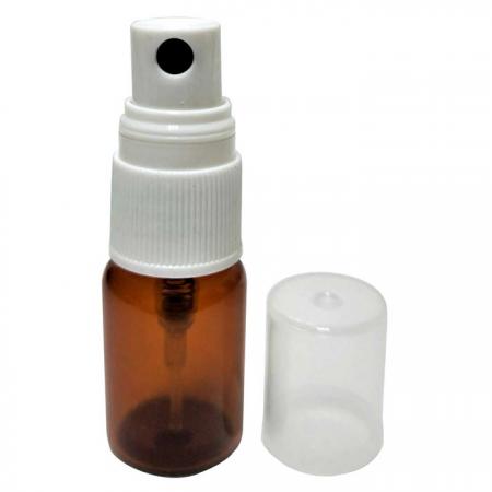 3 ml amberkleurig glazen buisje voor huidverzorgingsserum met spraypomp (GH663AP)