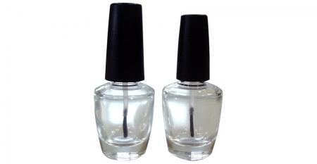 Nail Glass Bottles with 15/415 Neck - 15ml OPI Shaped Clear Glass Bottle with 15/415 Neck Size