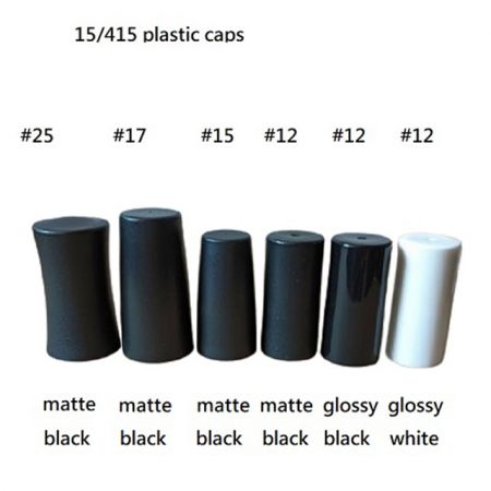 Nail Polish Bottle Caps - Plastic Caps for Nail Polish Bottles with 15/415 Neck