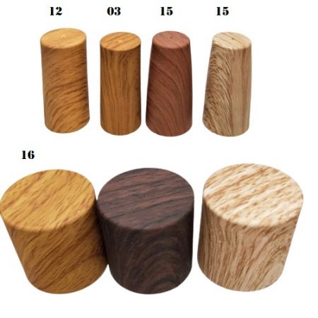 木紋質感的指甲油塑膠蓋 - 供應生產木紋質感的指甲油塑膠蓋