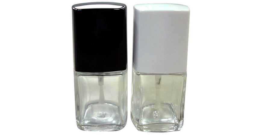 15ml Empty Square Glass Nail Polish Bottle GH Plastic Is A