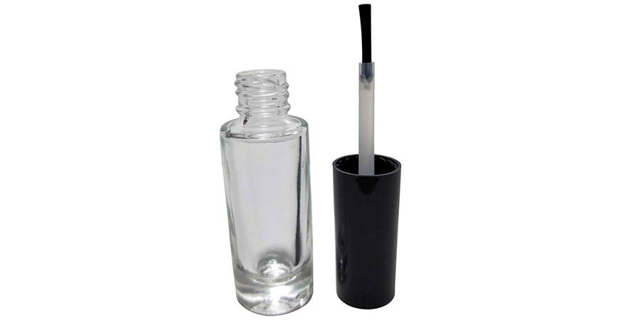 7ml Cylindrical Shaped Clear Glass Cuticle Oil Bottle | Nail Polish