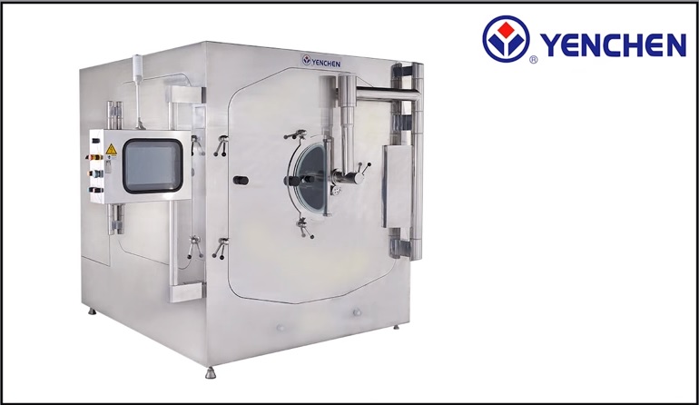 the video of tablet coating machine