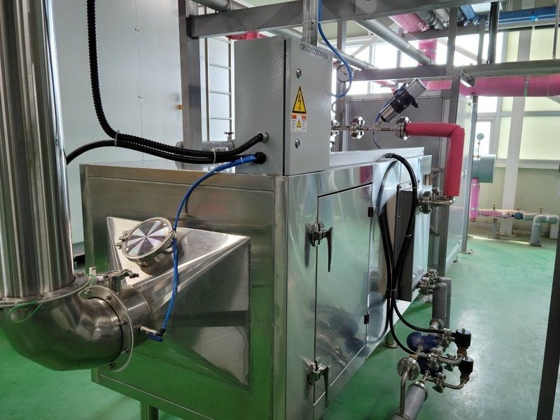 Installation and site acceptance test of fluid bed granulation dryer