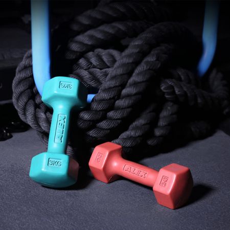 Dumbbell-S2 - Quả tạ bọc cao su