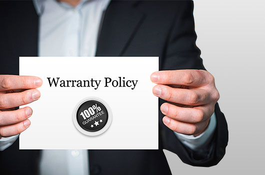 Standard Ambedded Ceph Storage Appliance and SUSE Enterprise storage appliance warranty policy.