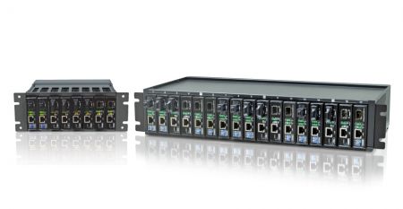 17 or 8 slots Compact Media Converter Chassis - 17 or 8 slots Compact Media Converter Chassis.