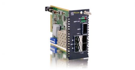 40G QSFP+ to 4x 10G SFP+ Transponder Card - 40G QSFP+ to 4x 10G SFP+ Transponder.