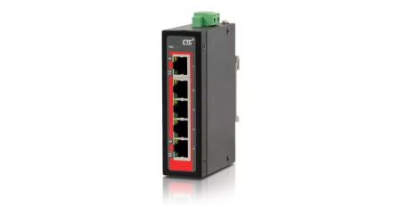 Industrial 5x RJ45 Unmanaged Fast Ethernet Switch - Industrial 5 RJ45 Unmanaged Fast Ethernet Switch.