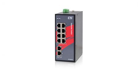 E-Mark 8x FE RJ45 and 2x GbE RJ45 Ethernet Switch - E-Mark 8 FE RJ45 and 2 GbE RJ45 Ethernet Switch