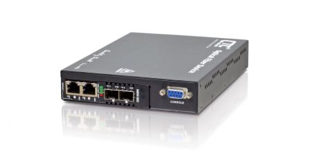 2x GbE/RJ45 and 2x Dual Rate SFP L2+ Carrier Ethernet Switch (EDD) - 2x GbE / RJ45 + 2x Dual Rate SFP L2+ Carrier Ethernet Switch (EDD).