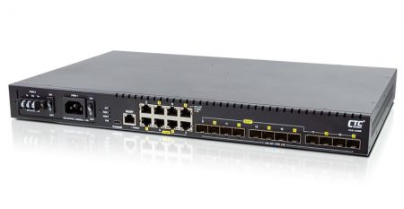 8x GbE RJ45 + 12x 10G SFP⁺ L2+ Managed Ethernet Switch - 8 x GbE RJ45 + 12 x 10G SFP+ L2+ Managed Ethernet Switch