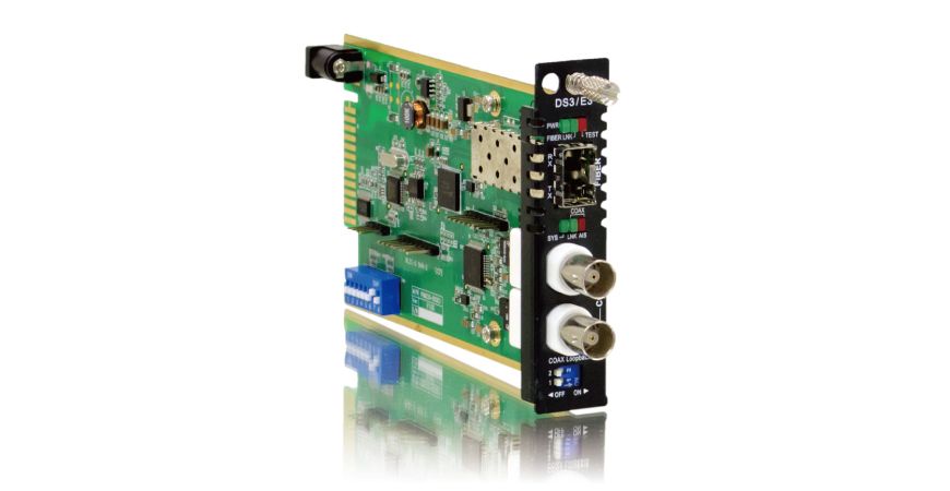 DS3/E3 Over Fiber Card | Network Switch & Media Converter Manufacturer ...