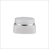 PP Square Cream Jar 30ml - SDF-30 Snowy White
