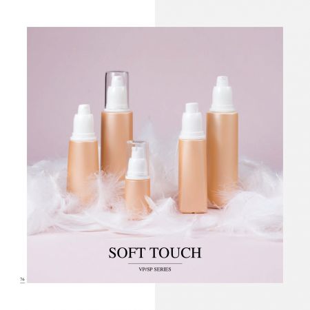 Ovalado y 
    cuadradoforma Eco PP Cosméticos y cuidado de la piel 
    Envase- Serie Soft Touch