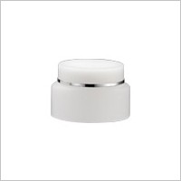 PP Oval Cream Jar 30ml - VDF-30 Snowy White