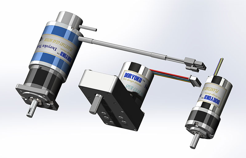 DC Brushless Motors and Gear Motors for robot or automatic control.
