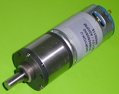 DC Strong Brushed Motor With Planetary Gear Reducer Dia. 35mm