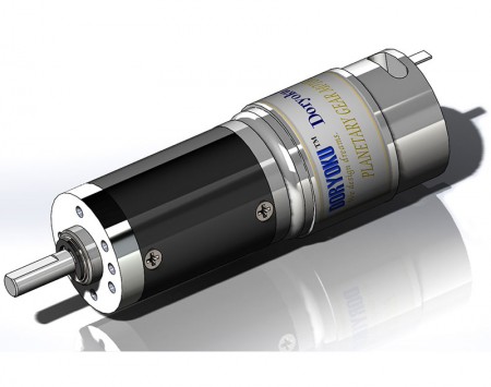 DIA26 Strong tube motor - 12V or 24V Dia. 26mm DC Brushed Motor With Planetary reductions, Continuous torque stable.