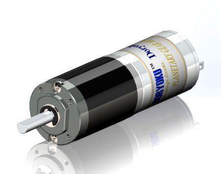 DIA22 Mini tube Motor - DC Brushed Motor With Planetary reductions, Continuous torque stable.