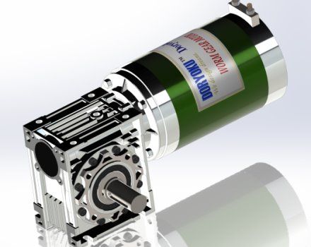 Motorreductor 700W DIA124 050 - Motor de engranaje helicoidal de CC, WG124, NMRV 050, tamaño de brida: 63B5,71B14,71B3,80B14,80B5. Los DATOS DE MALLA están disponibles.