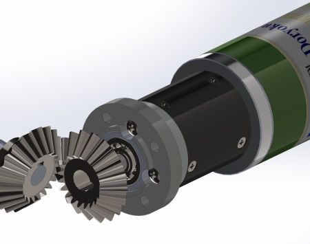 Planetary Gear Motor_WITH BEVEL GEAR schematic diagram