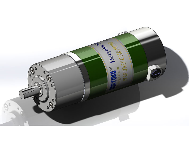 DIA80 DC Brushed Motor Manufacturer Doryoku Tech.