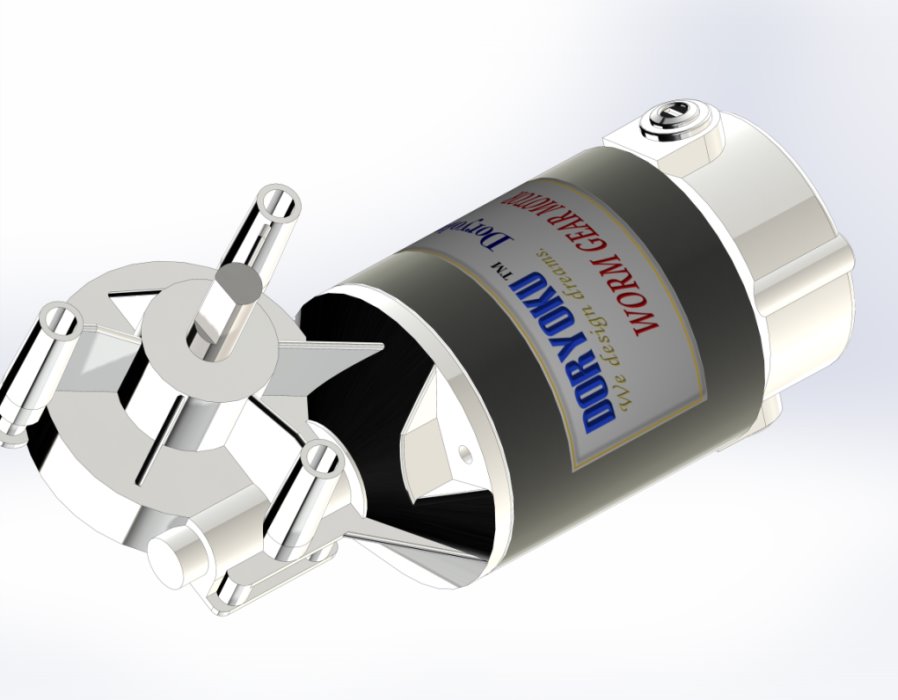 DIA80 DC Worm Gear Motor - | Over 25 Years High Torque & High-Quality