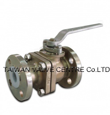 PFA Lined Stainless Steel Ball Valves - PFA Lined ball valve