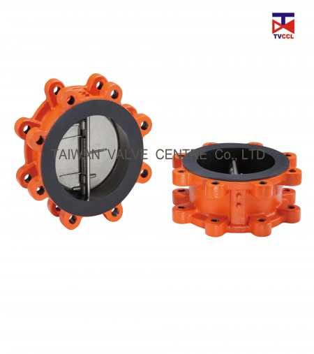 Dual Plate Lug Type Check Valve with Full Rubber - Lug check valve with full rubber Design.