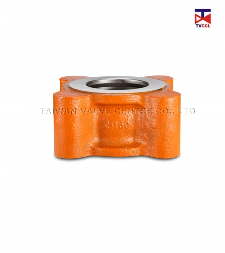 Cast Steel Dual Plate Full Lug Type Check Valve - Dual plate Full Lug check valve by tapped and enables the one-sided lugging of pipes.